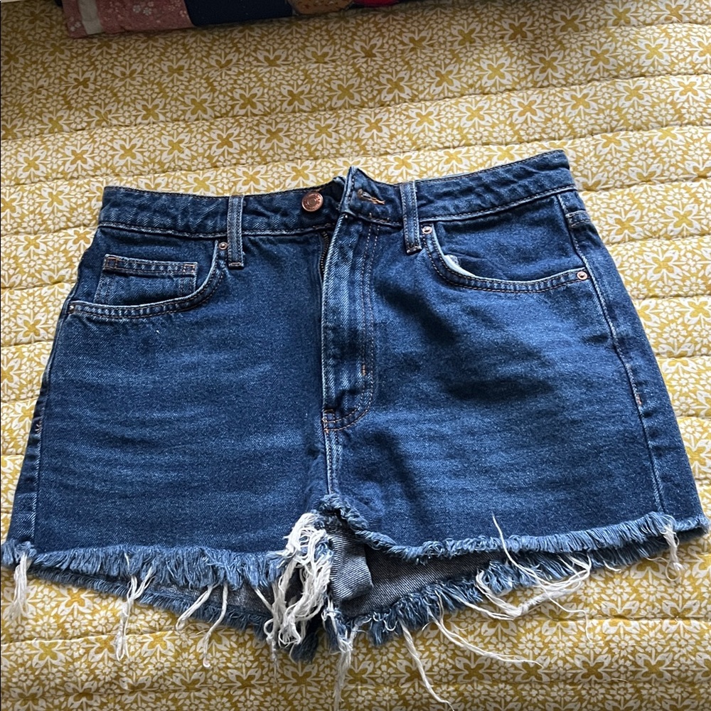 Forever 21 Blue Jean Shorts